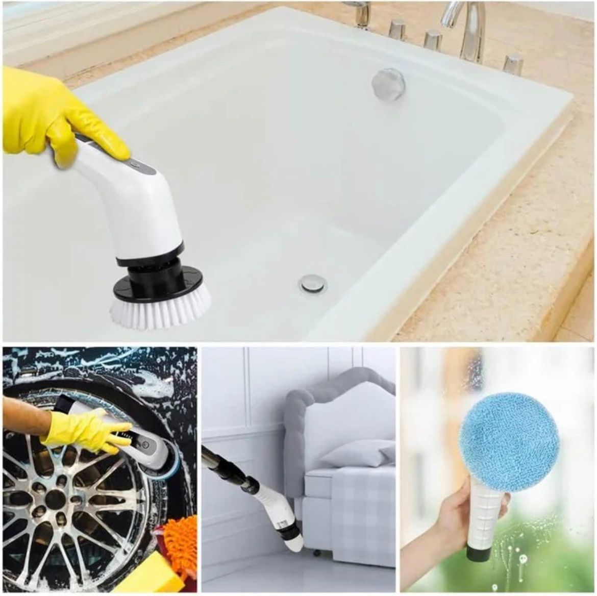 CleanSpin en uso